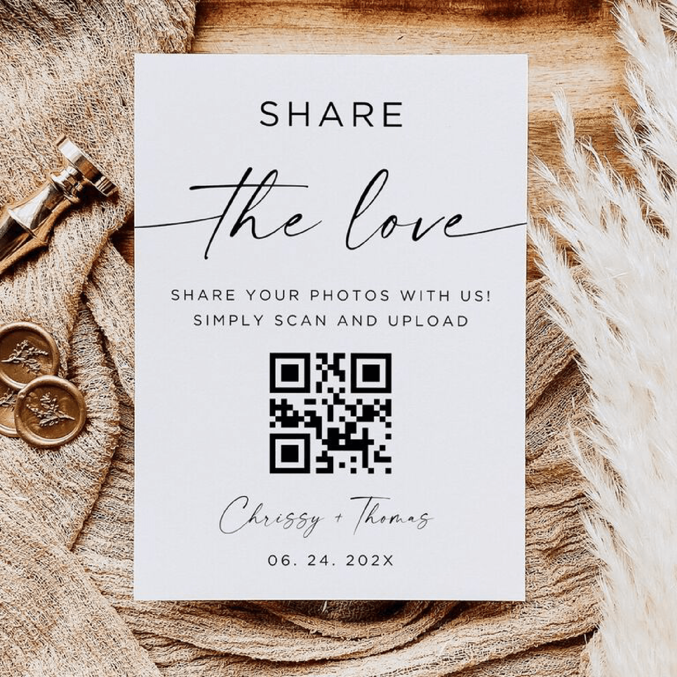 QR Code Card