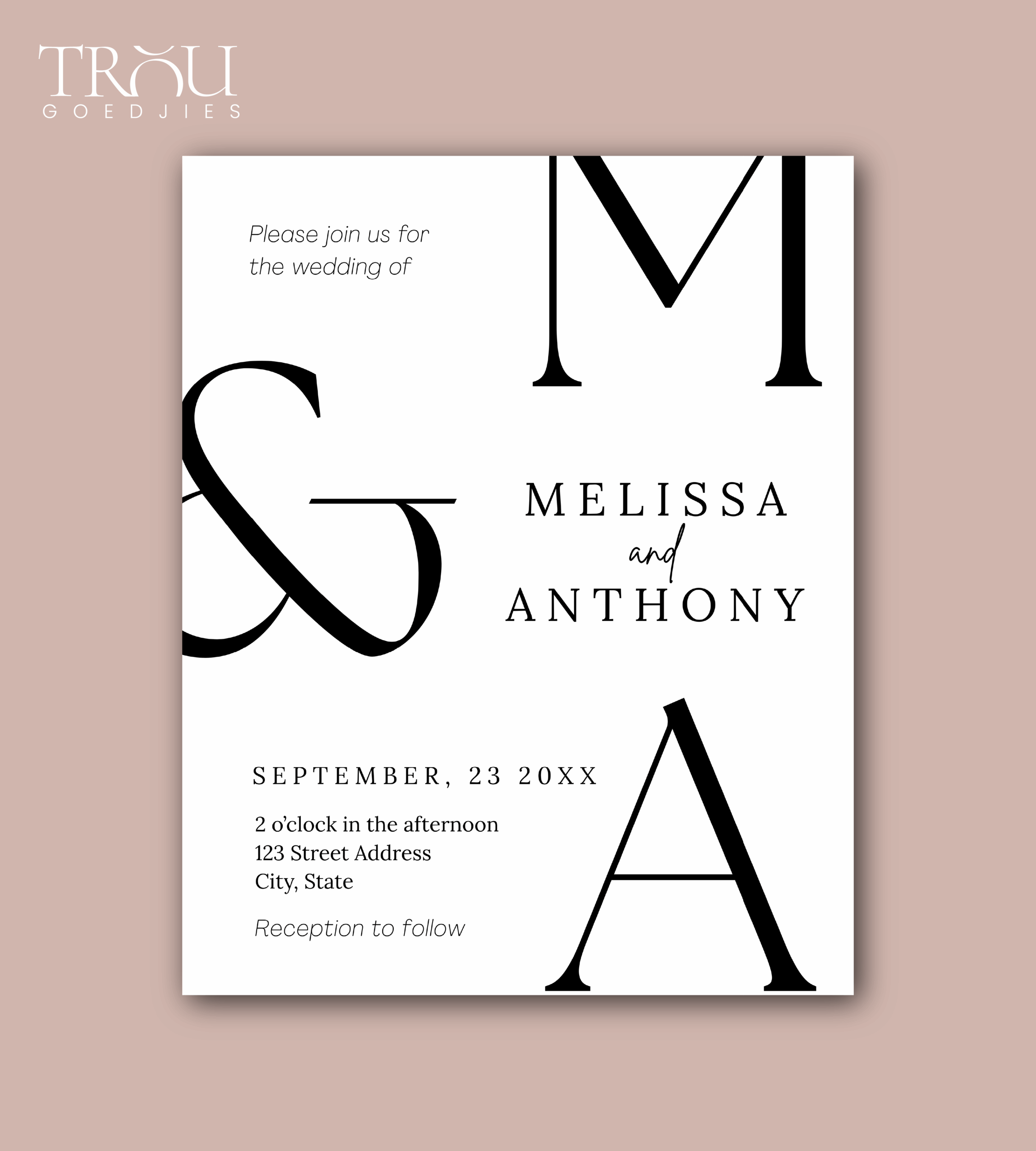 Digital Save-the-Date Elegant