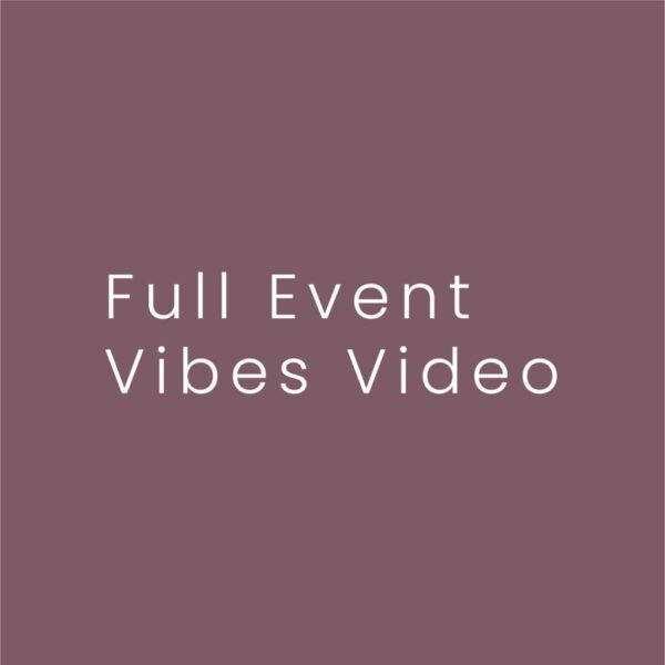 Video / Presentation Design 2 - Full Event Vibes